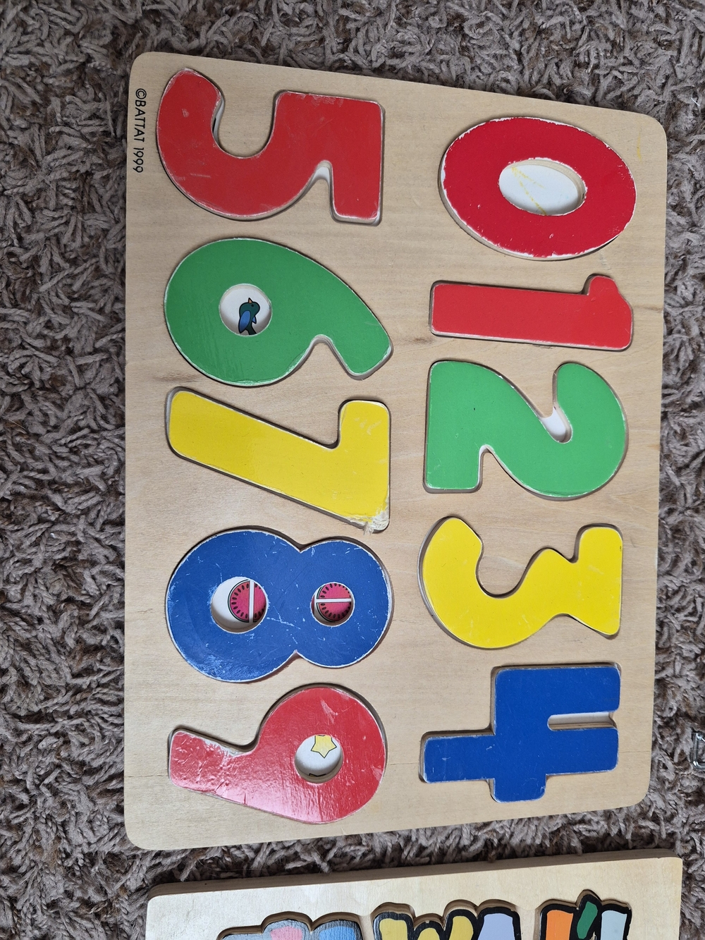 Wooden Kids Puzzles + Puzzle Storage Rack🧩 - Picture 3 of 6